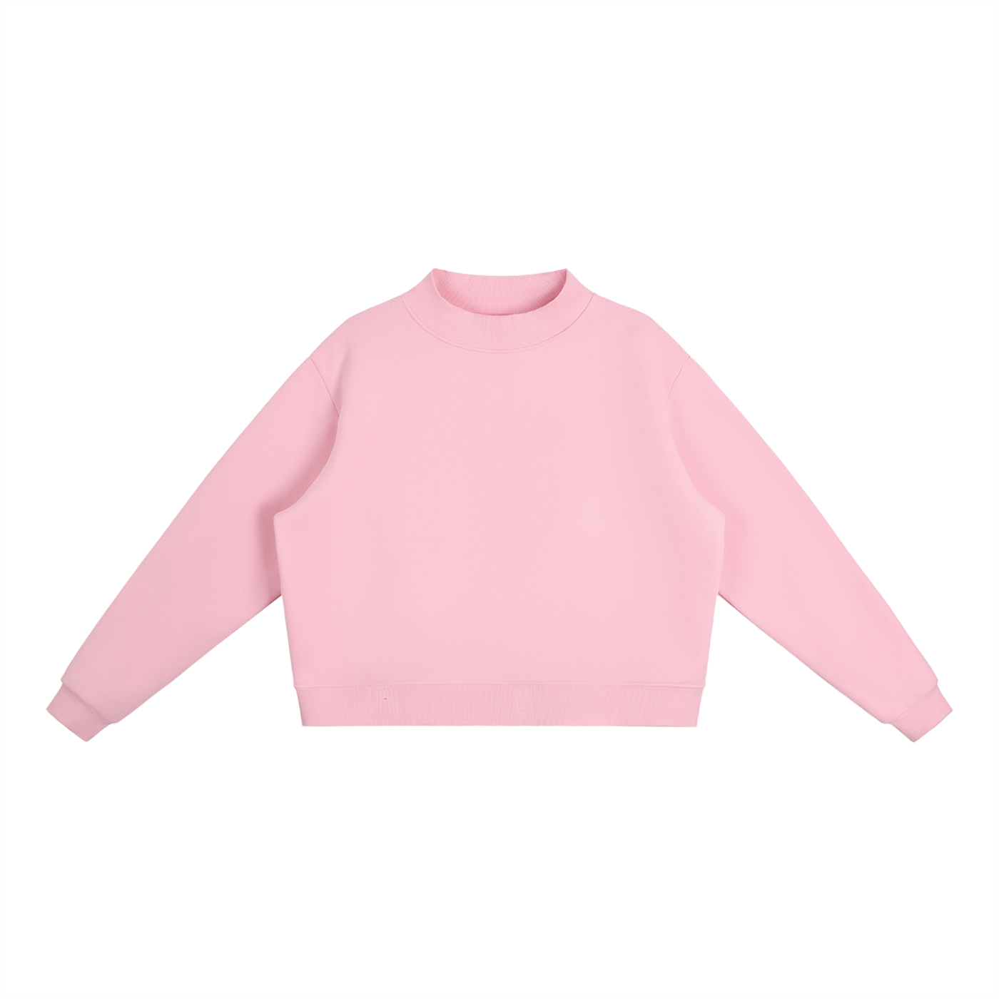 Highly Favored Mock Neck Sweatshirt | Women’s Essential Fleece Crew | Faith-Based Pullover