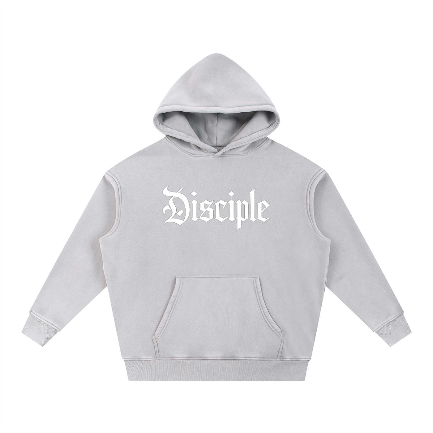 Disciple Oversized Hoodie | Christian Streetwear Hoodie | Unisex Oversized Faith-Based Pullover
