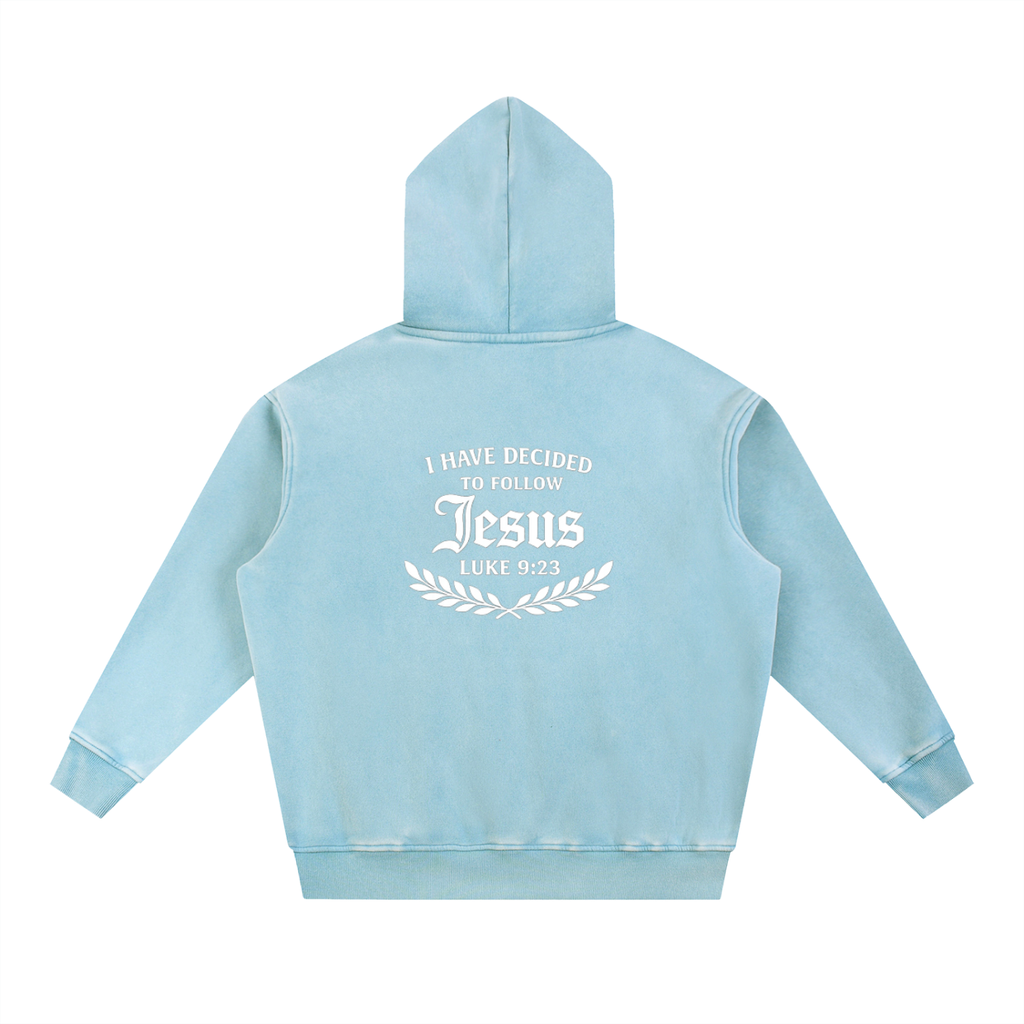 Disciple Oversized Hoodie | Christian Streetwear Hoodie | Unisex Oversized Faith-Based Pullover