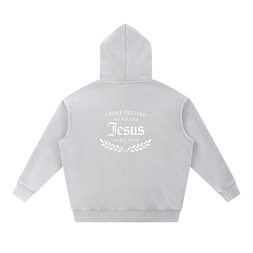 Disciple Oversized Hoodie | Christian Streetwear Hoodie | Unisex Oversized Faith-Based Pullover
