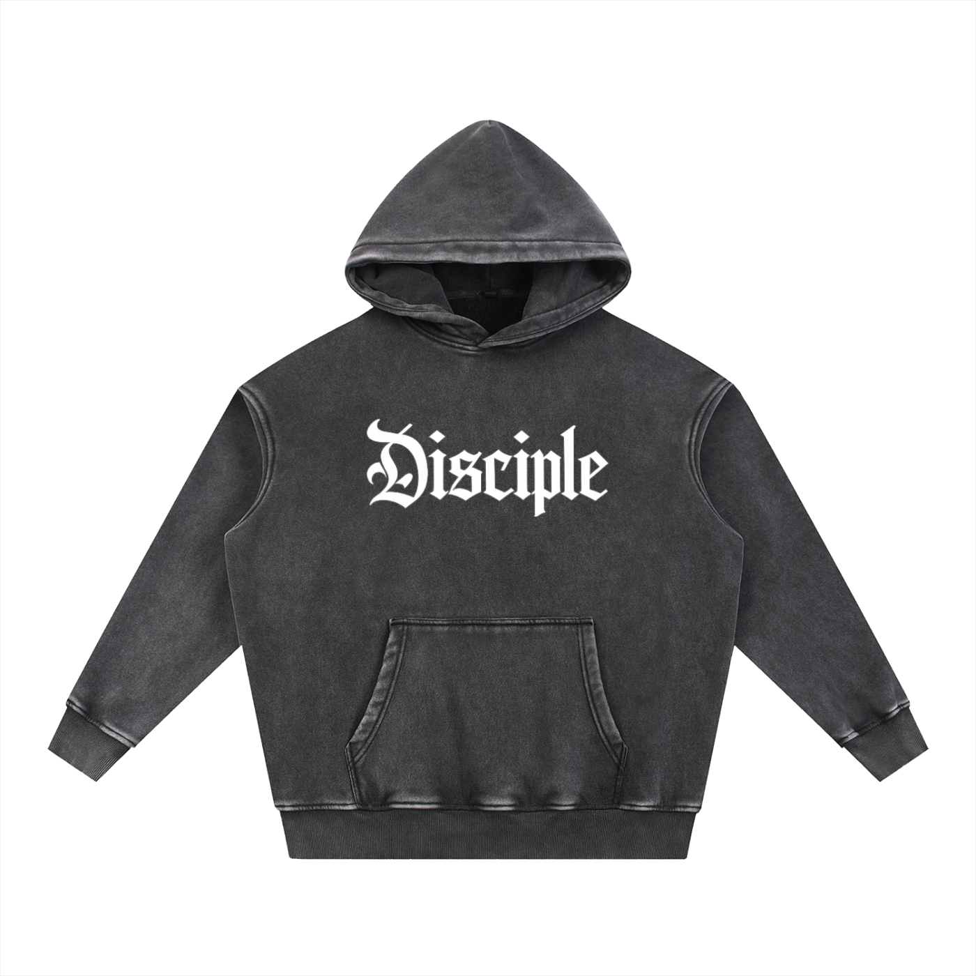 Disciple Oversized Hoodie | Christian Streetwear Hoodie | Unisex Oversized Faith-Based Pullover