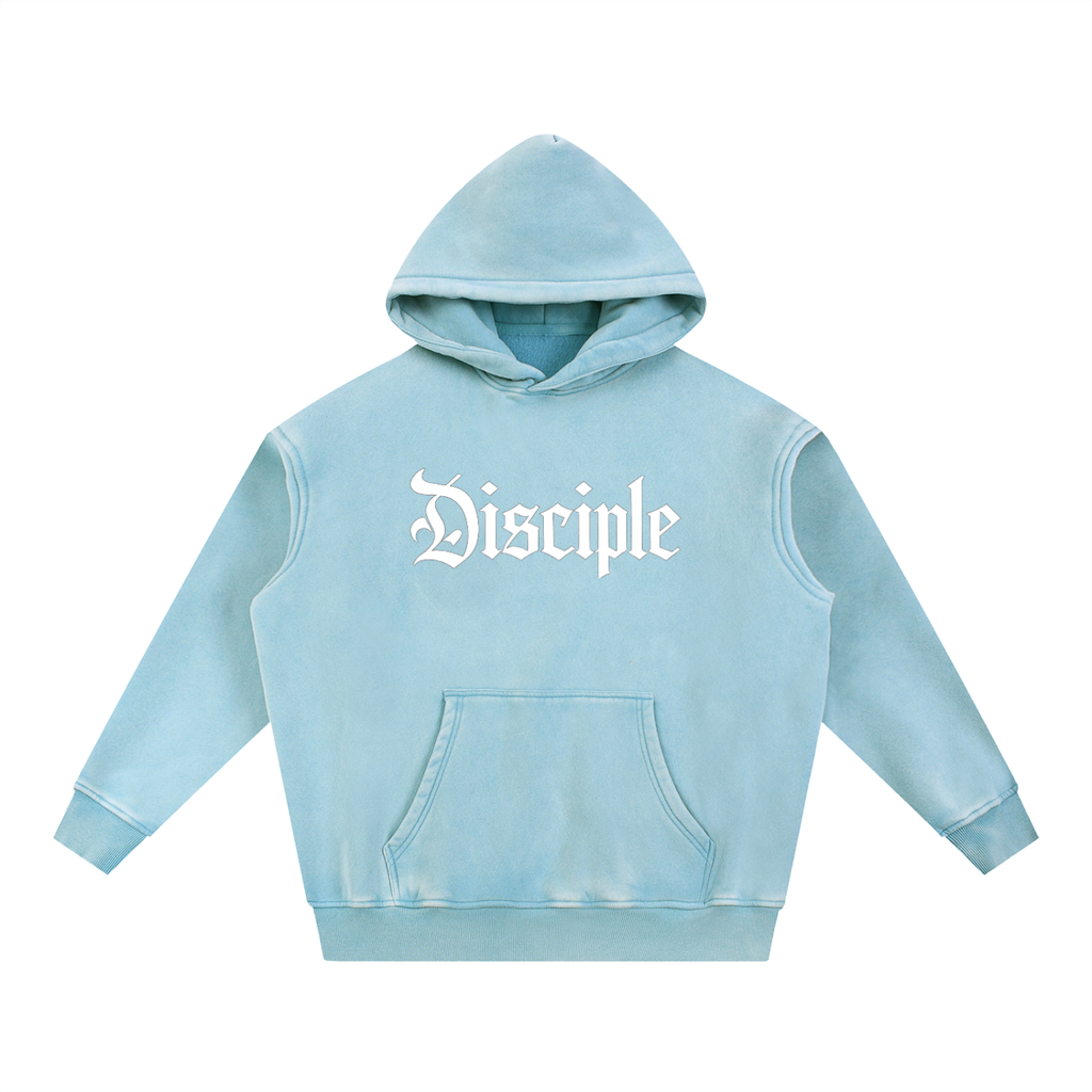 Disciple Oversized Hoodie | Christian Streetwear Hoodie | Unisex Oversized Faith-Based Pullover