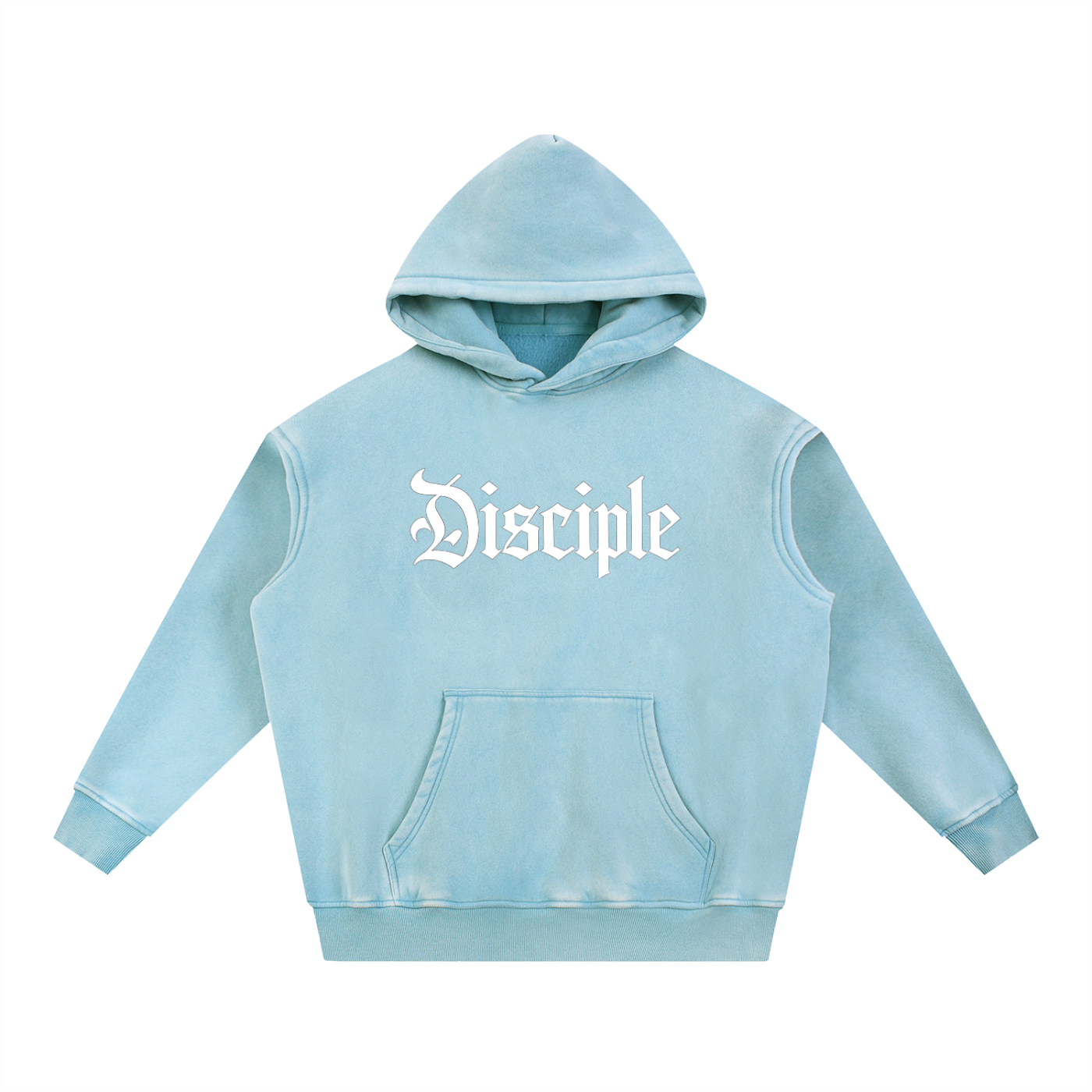 Disciple Oversized Hoodie | Christian Streetwear Hoodie | Unisex Oversized Faith-Based Pullover